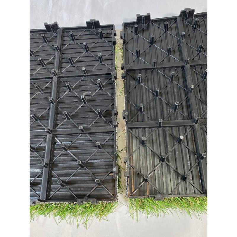 Artificial Turf, Realistic Type, Set of 10, 11.8 x 11.8