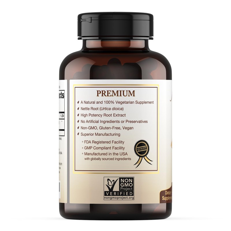 Natural Choice Botanicals Stinging Nettle Root Extract Supplement - 120