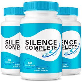 (3 Pack) Silence Complete – Premium Ear Health Formula with a Natural Blend to Support Hearing Clarity, Auditory Comfort & Inner Balance | Clean, Gentle, Easy-to-Swallow Daily Pills (180 Capsules)