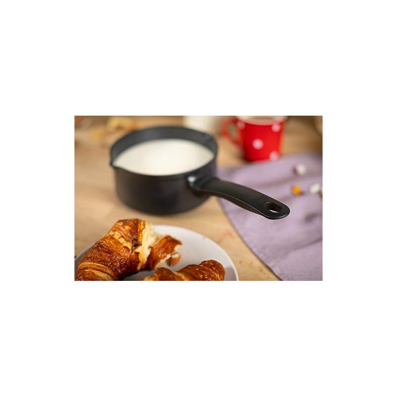 Kuhn Rikon"Easy Induction" Milk pan, 6.30", Black