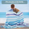 LINENOVA Oversized Microfiber Beach Towel-160x160cm Extra Large Size Quick Dry