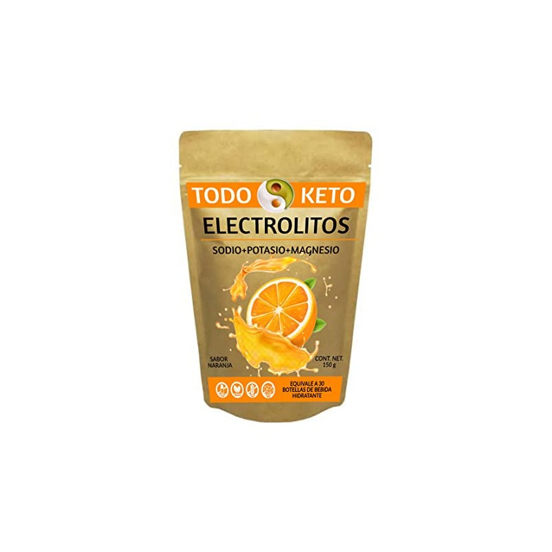 Electrolitos Keto sin Azúcar (Naranja) …