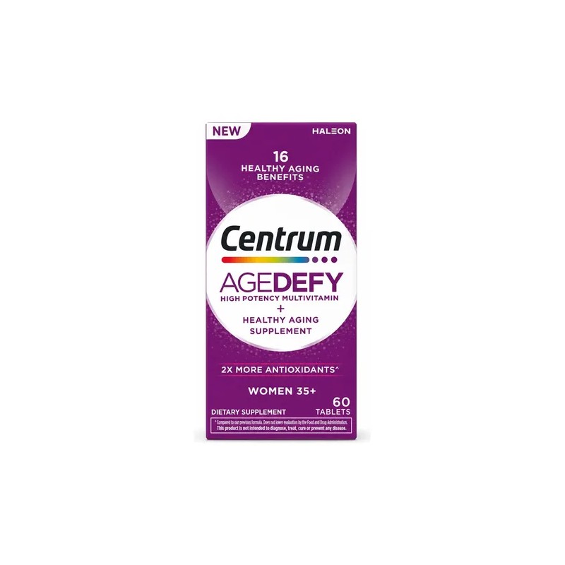Centrum Agedefy Mujer Multivitaminico Alta Potencia 60pz