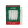 Kurt S. Adler 4-Inch White Dripless, 12 Piece Set Battery-Operated
