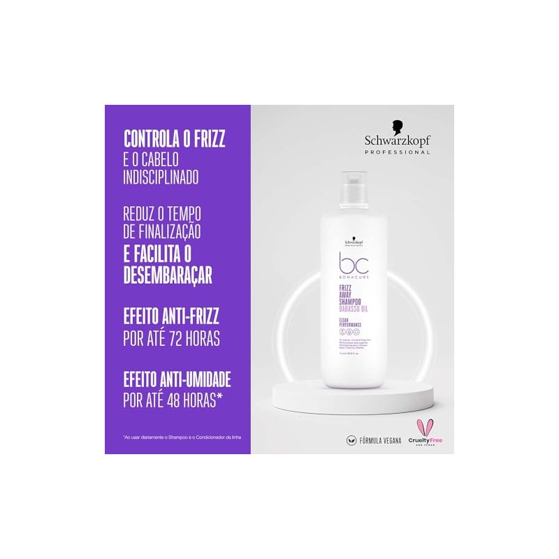 Schwarzkopf Bc Bonacure Keratin Smooth Perfect Shampoo por Unisex -