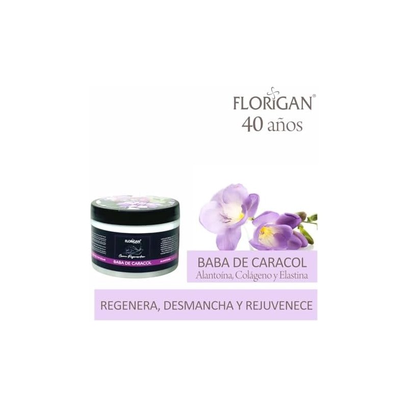FLORIGAN Crema Regeneradora Baba de Caracol Florigan 350grs.