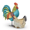Abbott Collection 27-GALLO-220 Large Tall Colorful Rooster, Multi, 13.5"H