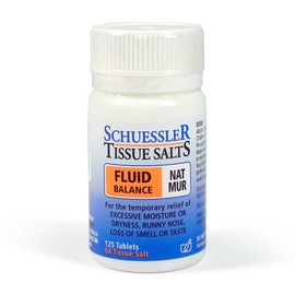 Schuessler Tissue Salts Nat Mur 6X (Fluid Balance) 125Tabs