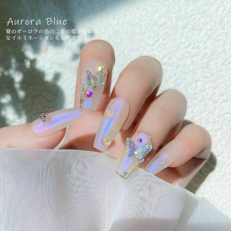 HappyHome Nail Parts, Ribbon, 3D Nail Parts, Large Set, 3D