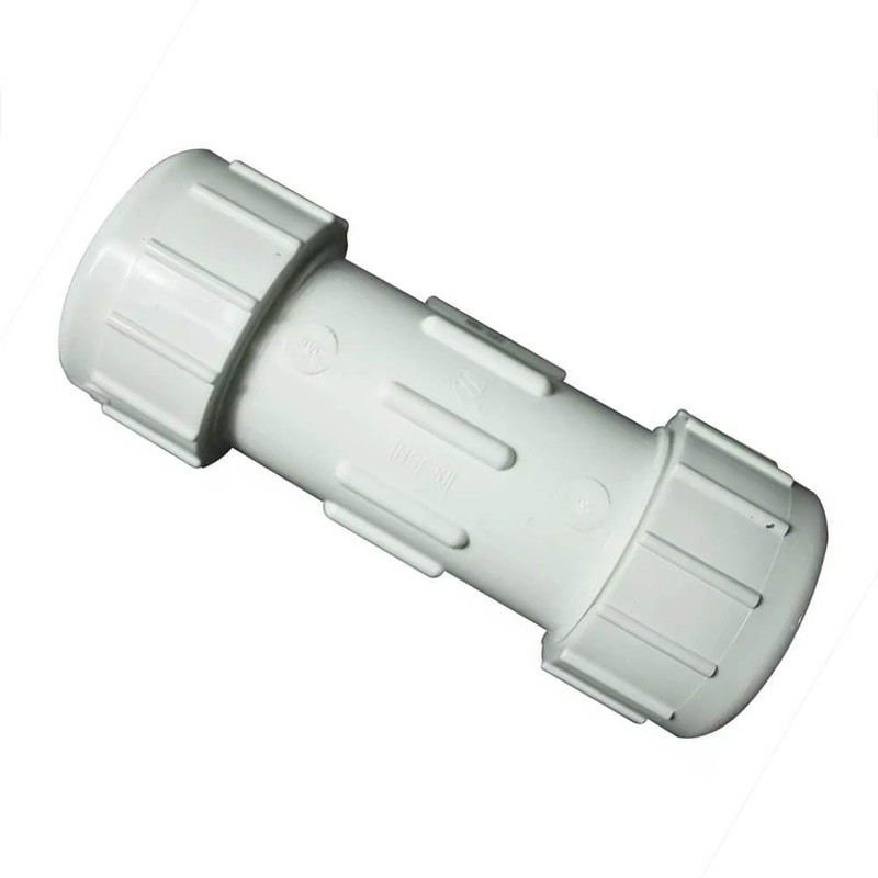 HASME 85323 1 Inch PVC Compression Coupling Replacement for PrimeX