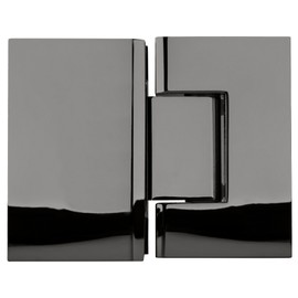 CRL Geneva 180 Series Polished Chrome 180º Glass-to-Glass Standard Hinge
