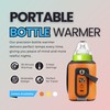 Portable Baby Bottle Warmer with 5 Temperature Settings, Waterproof and