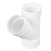 NDS 3P08 3-Inch PVC 45 Degree Wye Hub x Hub,