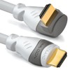 deleyCON 1 m HDMI 90° Angle Cable - Compatible with