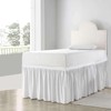 White - Dorm Room Twin XL Bed Skirt - College