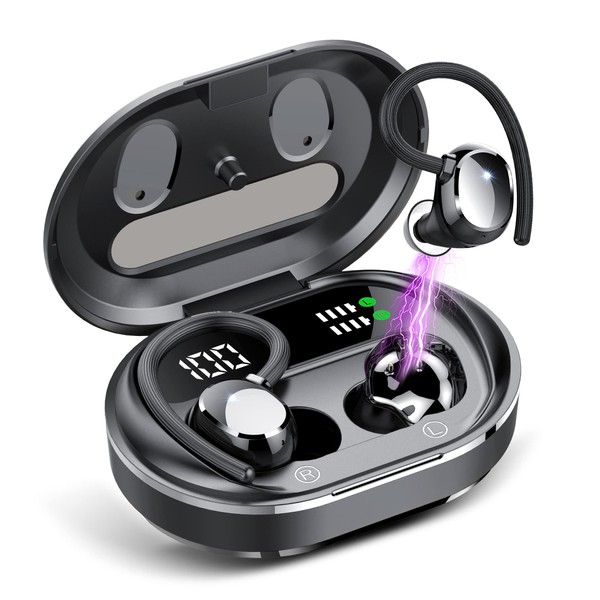 Wireless Earbuds, 2023 New Ultralight Sport Bluetooth 5.3 Headphones In