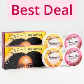 Stormi x BetterAlt Turmeric Kojic Acid Morning Under Eye Patches  + Rose Retinol Night Under Eye Patches | 14-Day Pairs for Glowing Under Eye Support:_Eye Patches + Snail Mucin 