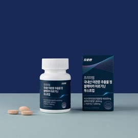 Ounwan Premium Korean Bush Clover Extract Tablets with Black Maca Arginine Boost 1000mg 60 Tablets / 오운완 프리미엄 국내산 야관문 추출물 정 블랙마카 아르기닌 부스트업 1000mg x 60정