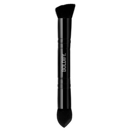 Boldify Brocha para Polvo de Doble Punta - Juego de Brochas de Maquillaje de Precisión para El Cabello Con Punta de Esponja para Una Mezcla Sin Costuras - Ideal Como Cepillo Corrector de Cabello, Cepi