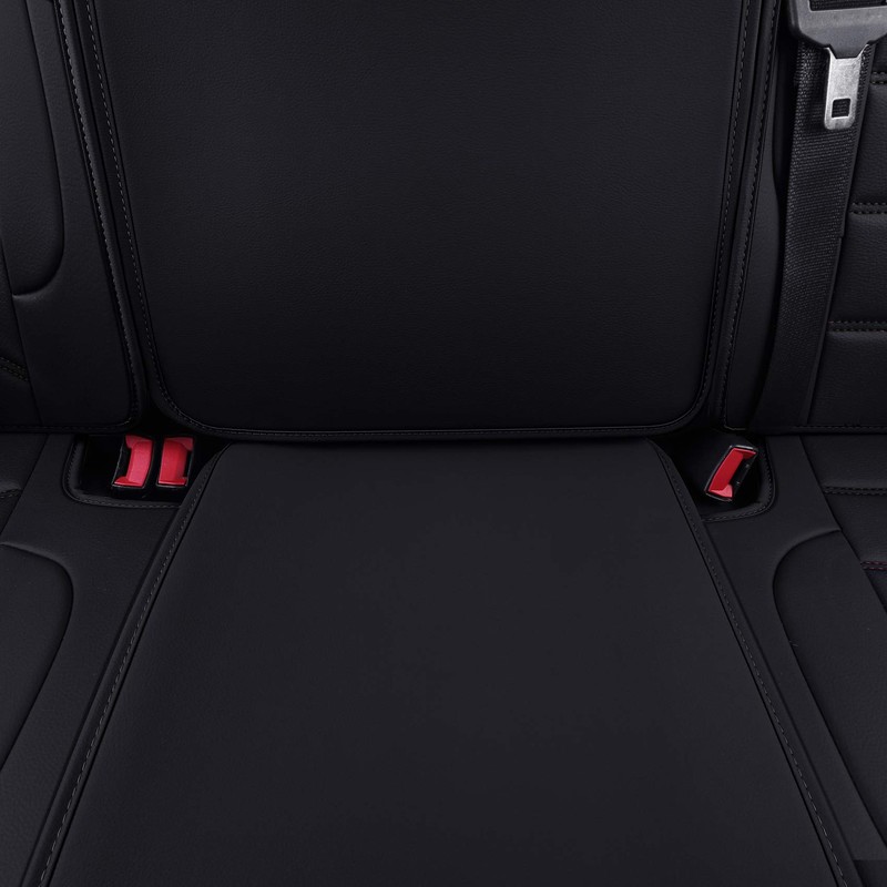 LUCKYMAN CLUB Rear Silverado Seat Covers Fit for 2007-2025 Chevy