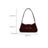 GETERUUV Shoulder Bag Red Purse for Women Trendy Shoulder Purse