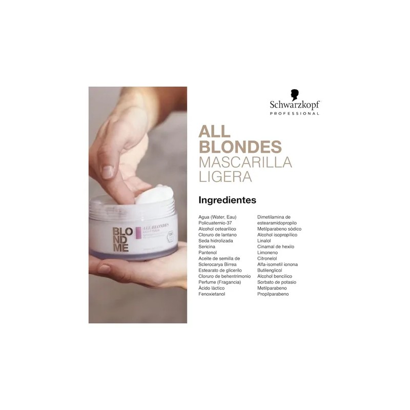 Blondme All Blondes Mascarilla Enriquecida Rubios 200 Ml