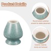 sourcing map Ceramic Chasen Stand 70mm Matcha Whisk Holder Teas