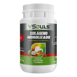 Colágeno Hidrolizado Vsouls ® De Arandano Con Curcuma 1.2 Kg Arándano