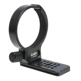 FOTGA Metal Tripod Mount Ring Lens Tripod Ring 80 mm for Nikon Nikkor Z 180-600 mm f/5.6-6.3 VR Lens, Integrated Arca Swiss Tripod Quick Release Plate with 1/4 Inch and 3/8 Inch Screw