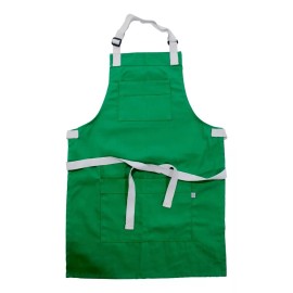 Dilitools Mandil Color Verde Para Chef Delantal Cocina Mesero Dili