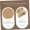 Guantes Exfoliantes de Yute FRCOLOR - 2 Piezas para una