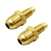 MENSI Gas Orifice Jets Connector Brass Hose Fitting 3/8" Flare