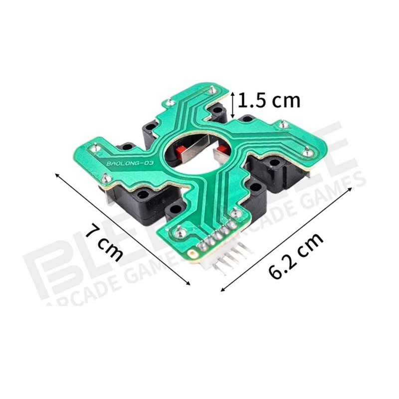 1 * Replacement Board, PCB Joystick Repair Board Micro Switch