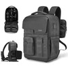 Cwatcun Camera Backpack Waterproof Camera Bag, Multi-Functional Travel Photography Bag