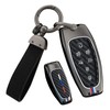 HIBEYO Key Fob Cover Compatible with Hyundai Tucson 2021 Solaris