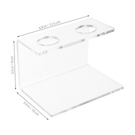 DOITOOL Ice Cream Stand Snack Stand Ice Cream Holder Cone Support Stand Display Stand Clear Shelf Ice Cream Cone Base