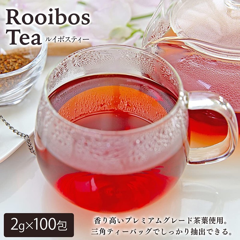 Iris Plaza Rooibos Tea Tea Bag, 0.07 oz (2 g)