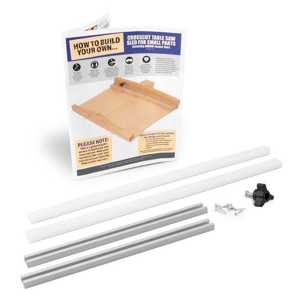 Fulton DIY 19" Crosscut Sled for Table Saw Kit w/Undrilled