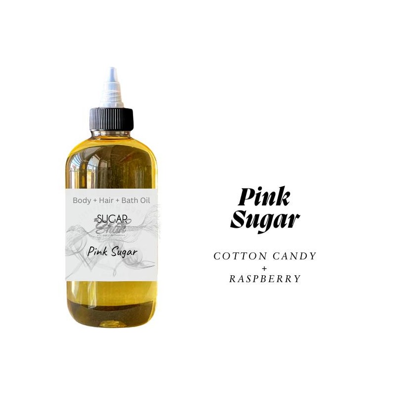 Winter Collection Body Oils Vegan Friendly Handmade:_Pink Sugar