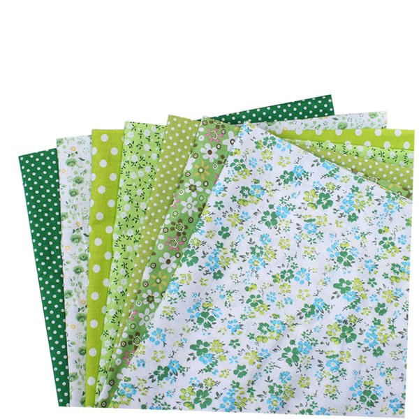 LALAFINA Floral Cotton Small Floral Fabric Tissue Lint Cloth for