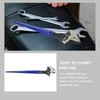 ULTECHNOVO Pointed Tail Wrench Heavy Duty Wide Open Adjustable Spud
