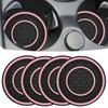JUNAHAA Car Cup Coaster Universal Automotive Waterproof Non-Slip Cup Holders