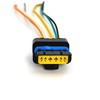 Rear Tail Light Wired Plug Connector Pig-Tail Harness Cable For