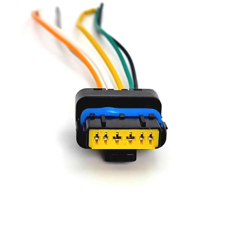 Rear Tail Light Wired Plug Connector Pig-Tail Harness Cable For