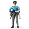 Bruder Policeman Light Skin Toy Figure with Accessories
