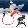 500580 - Ignition Lock Boat Waterproof Ignition Key Switch &