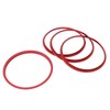 4pcs AC Vent Ring Outer Trim Aluminum Alloy Air Conditioning