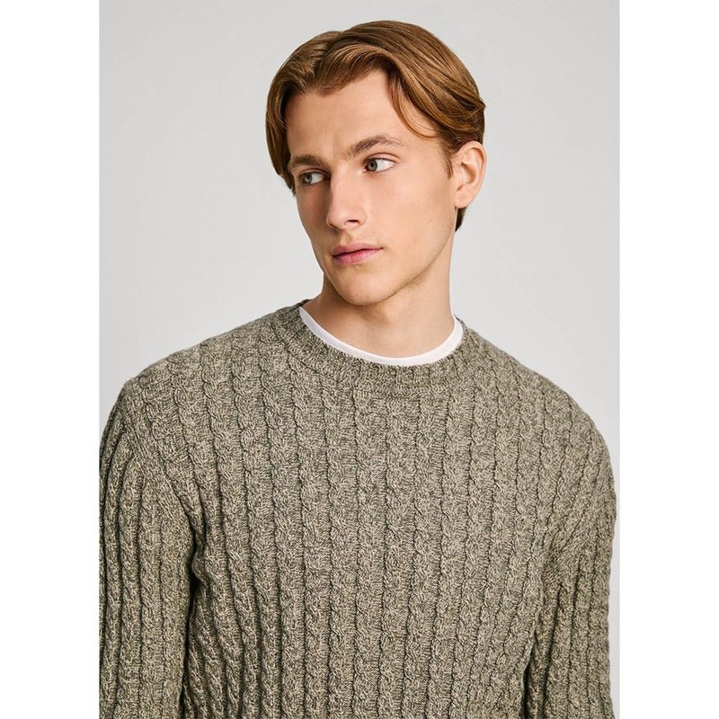 Pepe Jeans Men's Charlie T-Shirt, Safari Green