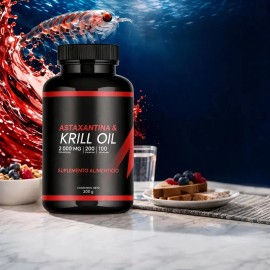 Aceite De Krill 200 Cápsulas Omega 3 Apoyo Nutricional