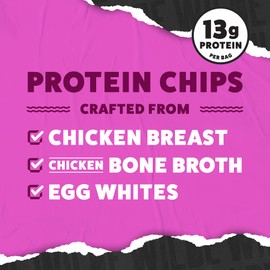 WILDE Protein Chips Variety Pack, High Protein Snacks for Adults, Keto Chips, Gluten Free, Low Carb Snack Box Made with Real Ingredients 1.34oz Bags, Pack of 12